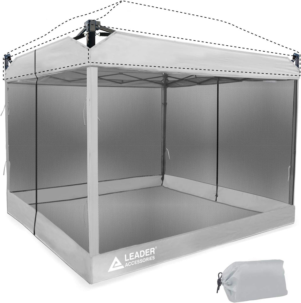Mesh Screen Zippered Wall Panels for 10' x 10' Canopy K8227