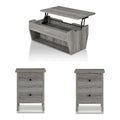 3-Piece Wood Coffee Table Set F406296