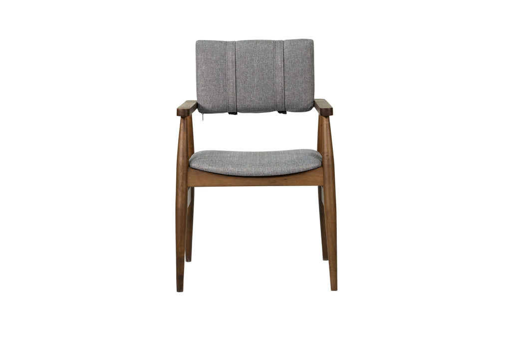 Gray Solid Wood Dining Chairs (Set of 2) I982
