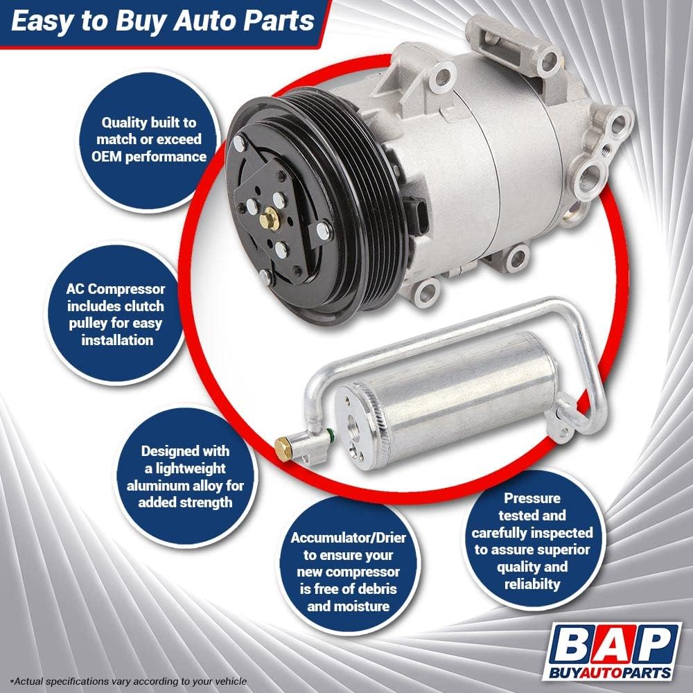 AC Compressor with A/C Drier R333540