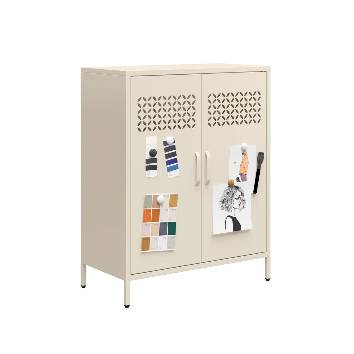2 Door Metal Cabinet A999262