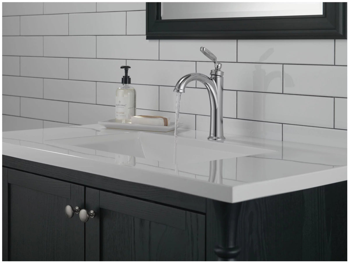 Chrome Single Hole Bathroom Faucet U6636