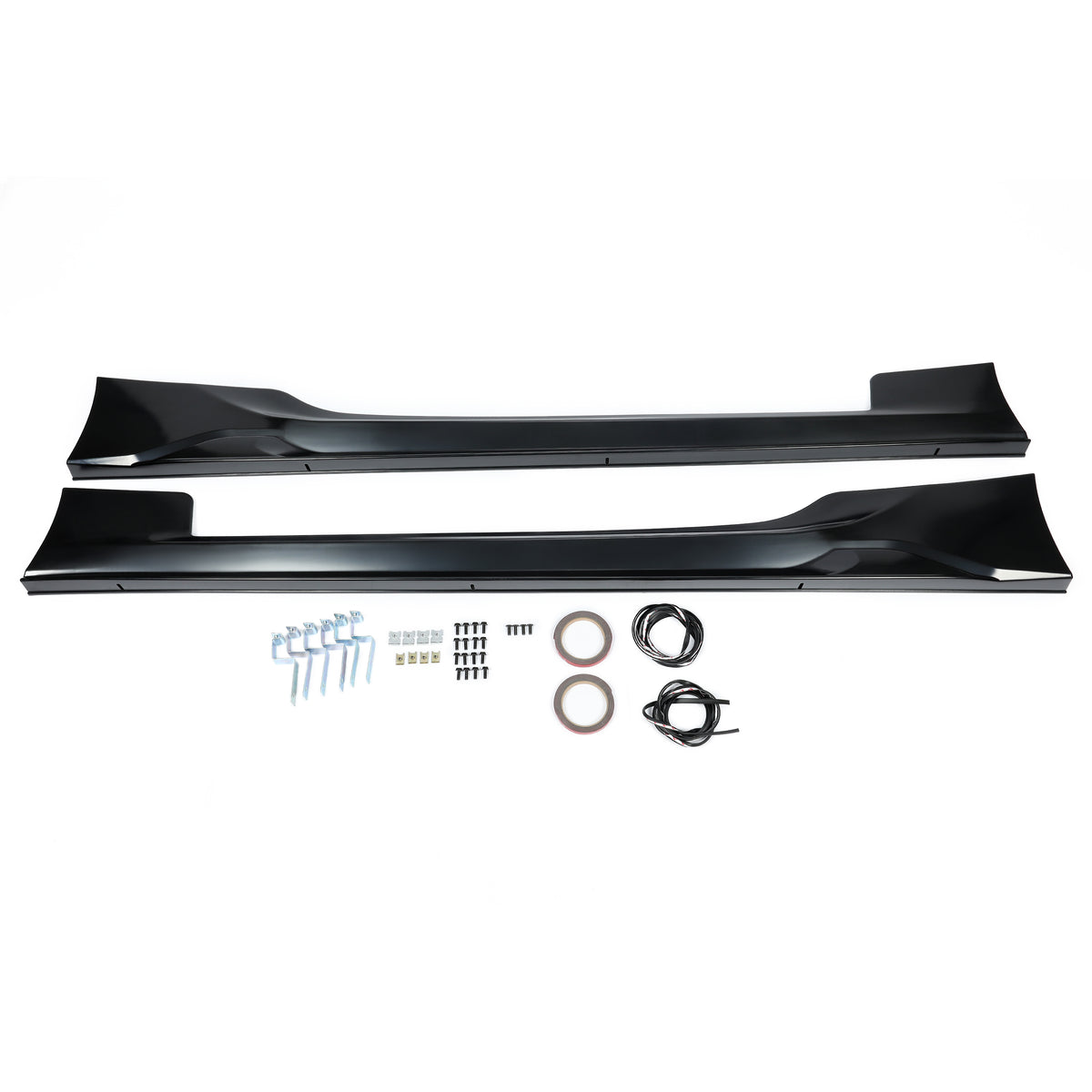 Black ABS Side Skirts for Subaru BRZ Scion FR-S Toyota 86 Coupe 2-Door X675115