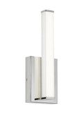 Satin Nickel Square Wall Sconce J80603