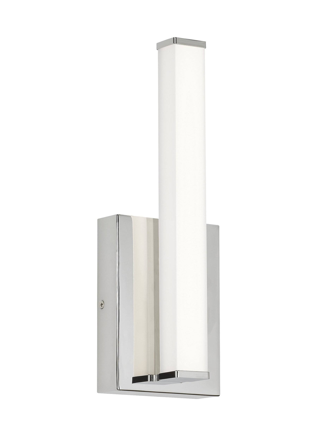Satin Nickel Square Wall Sconce J80603