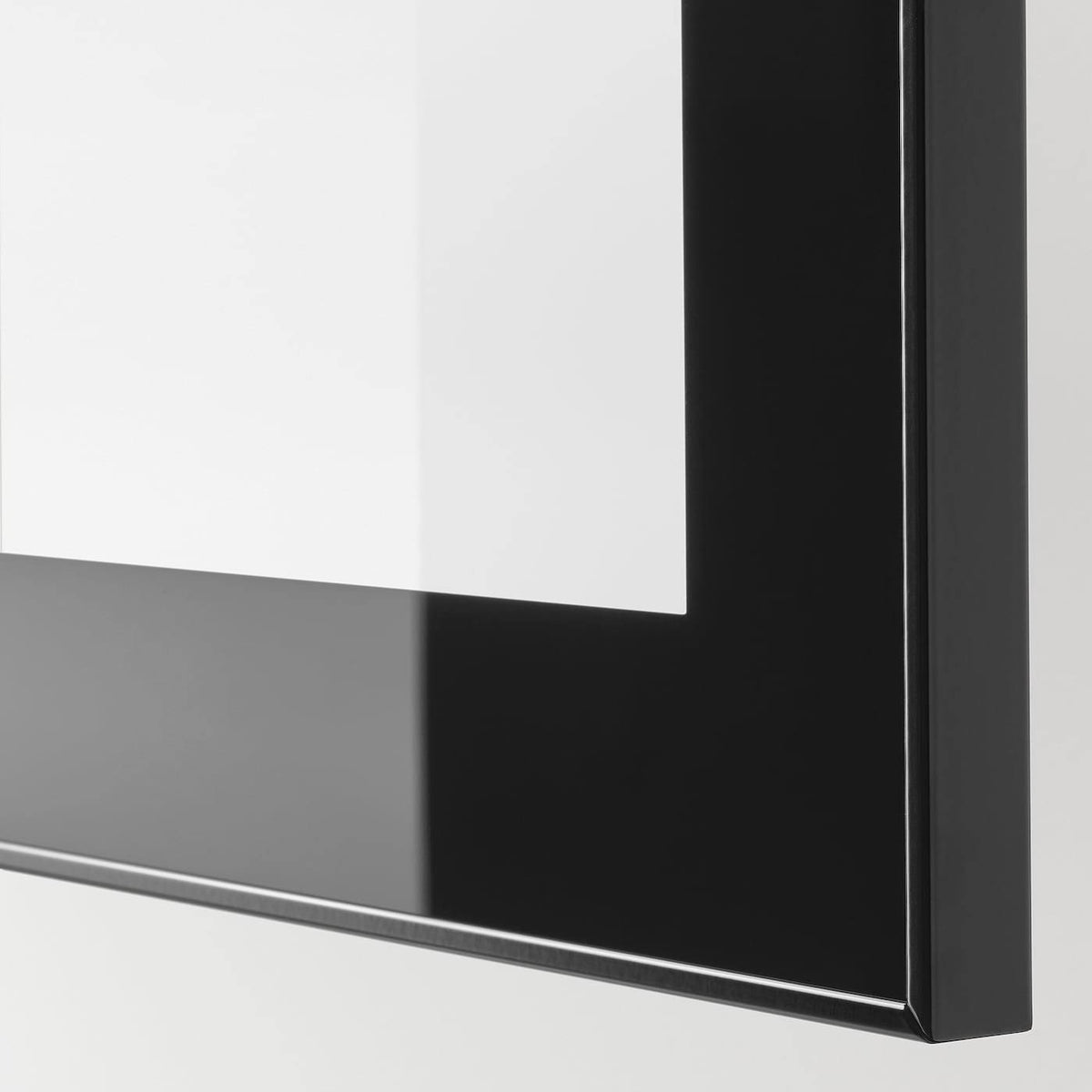 High-gloss Black Wall-Mounted Cabinet N209928