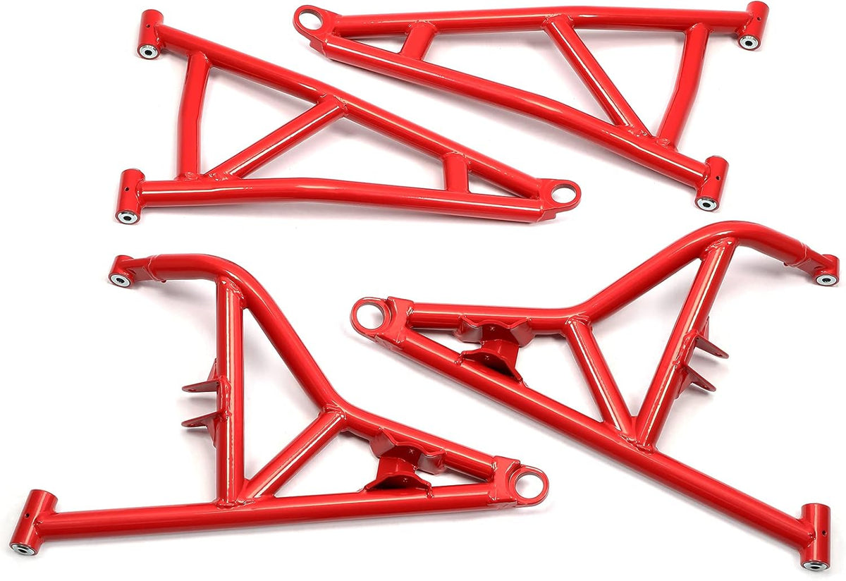 4 A Arms Upper & Lower Rods A-Arms Powder Coated Heavy Duty U96924