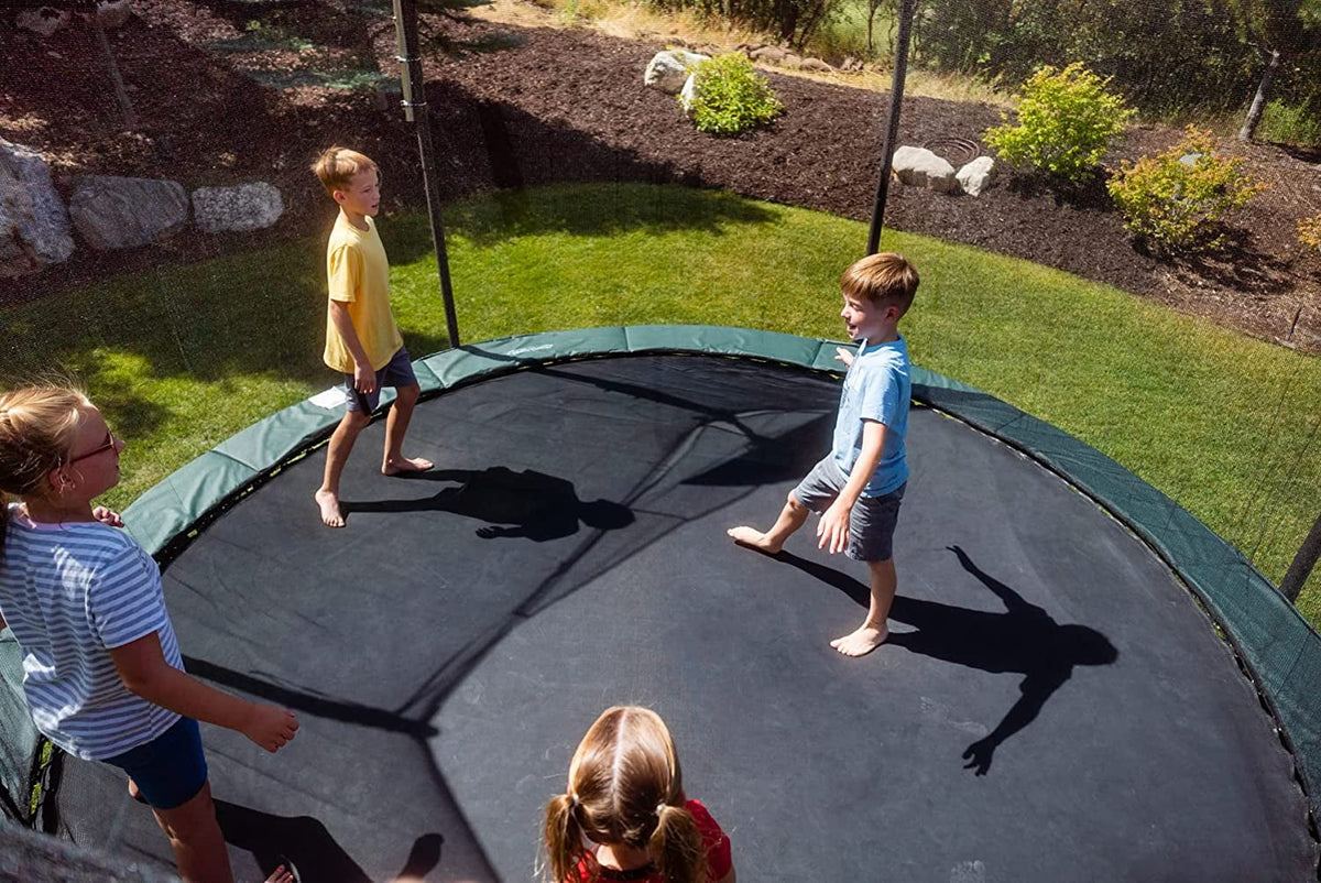 15' Round Trampoline Jumping Mat with 96 Rings M604