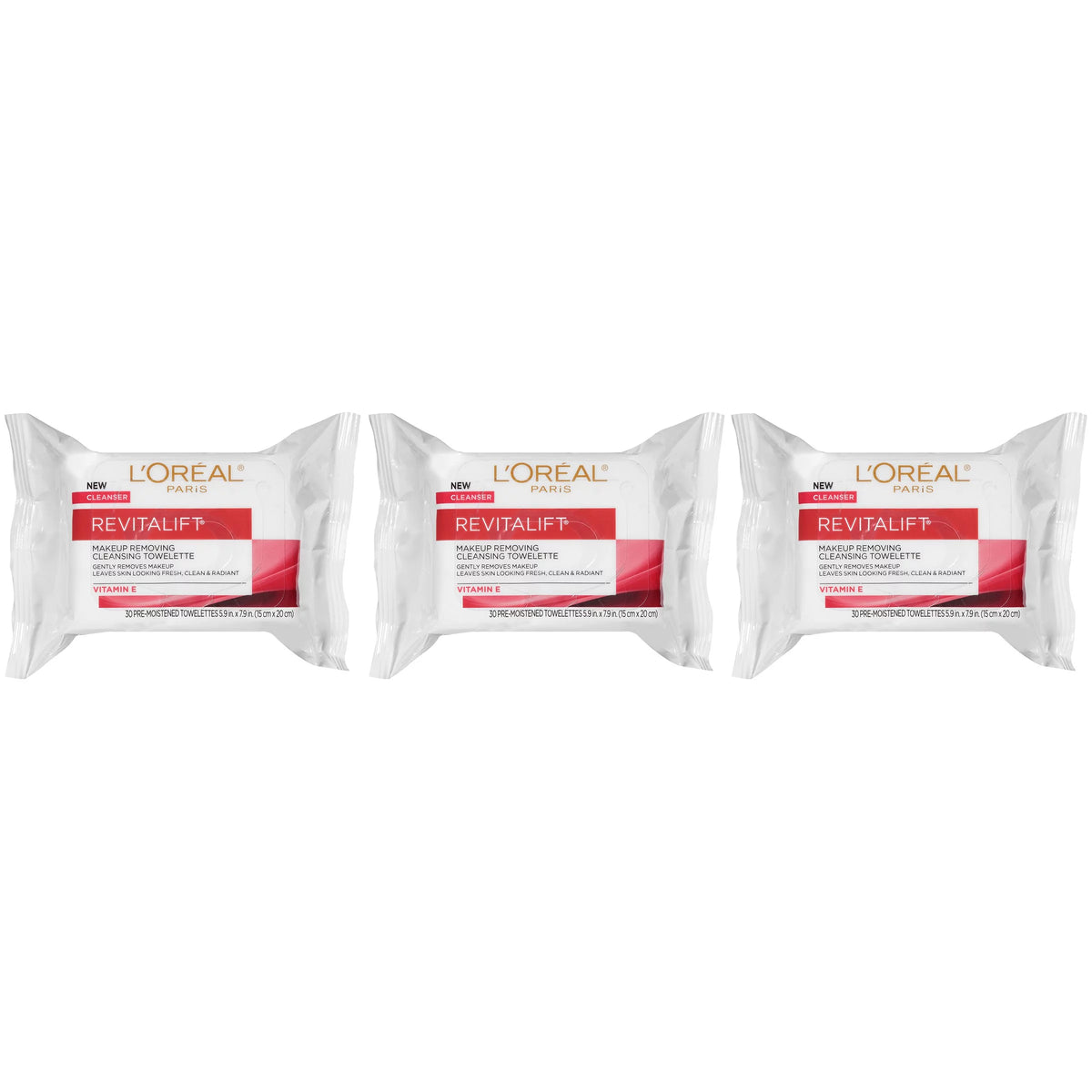 30 Count Face Cleansing Towelettes M55180