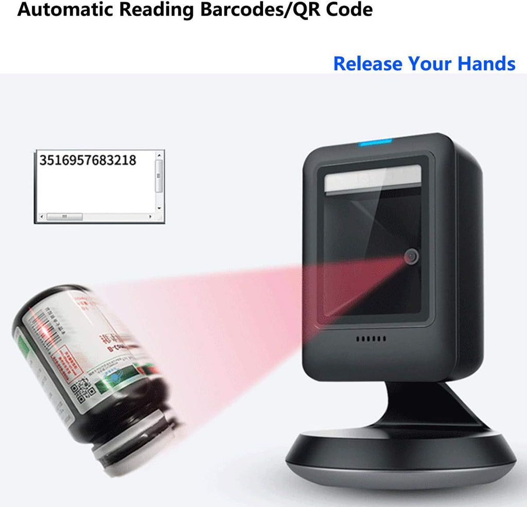 2D Barcode Scanner, USB, Pack of 2 B8096