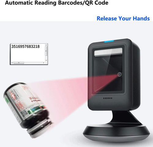 2D Barcode Scanner, USB, Pack of 2 B8096