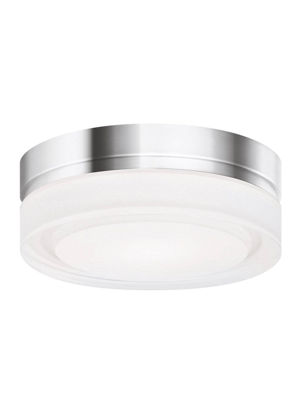 Satin Nickel Flush Mount V2648