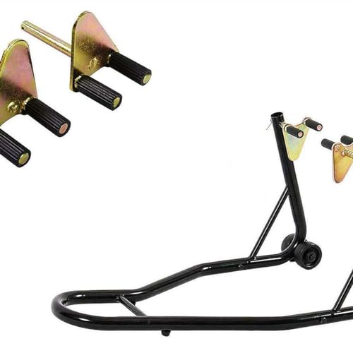 Motorcycle Front Wheel Lift Stand 485LBS Black U4312