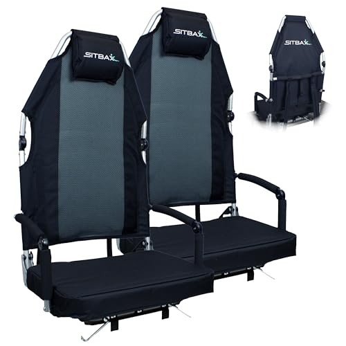 Padded Reclining Stadium Chair with Backpack Straps L43931
