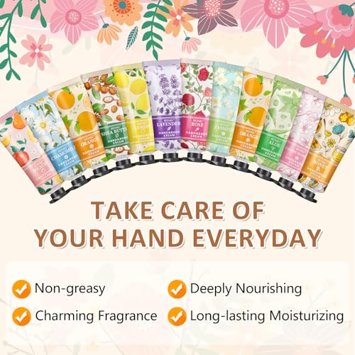24 Pack Mini Moisturizing Hand Cream Travel Size N39114