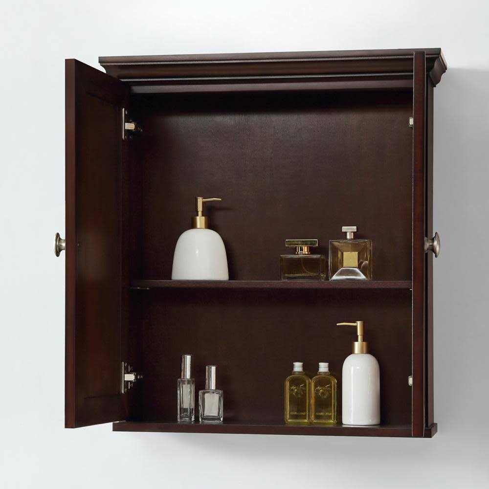Dark Espresso Wall Cabinet O78868