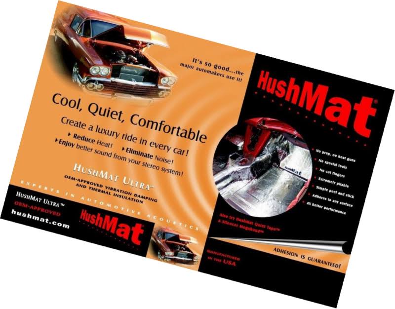 Black Floor/Dash Kit; 20 Sheets; 12 in. x 23 in. U278939