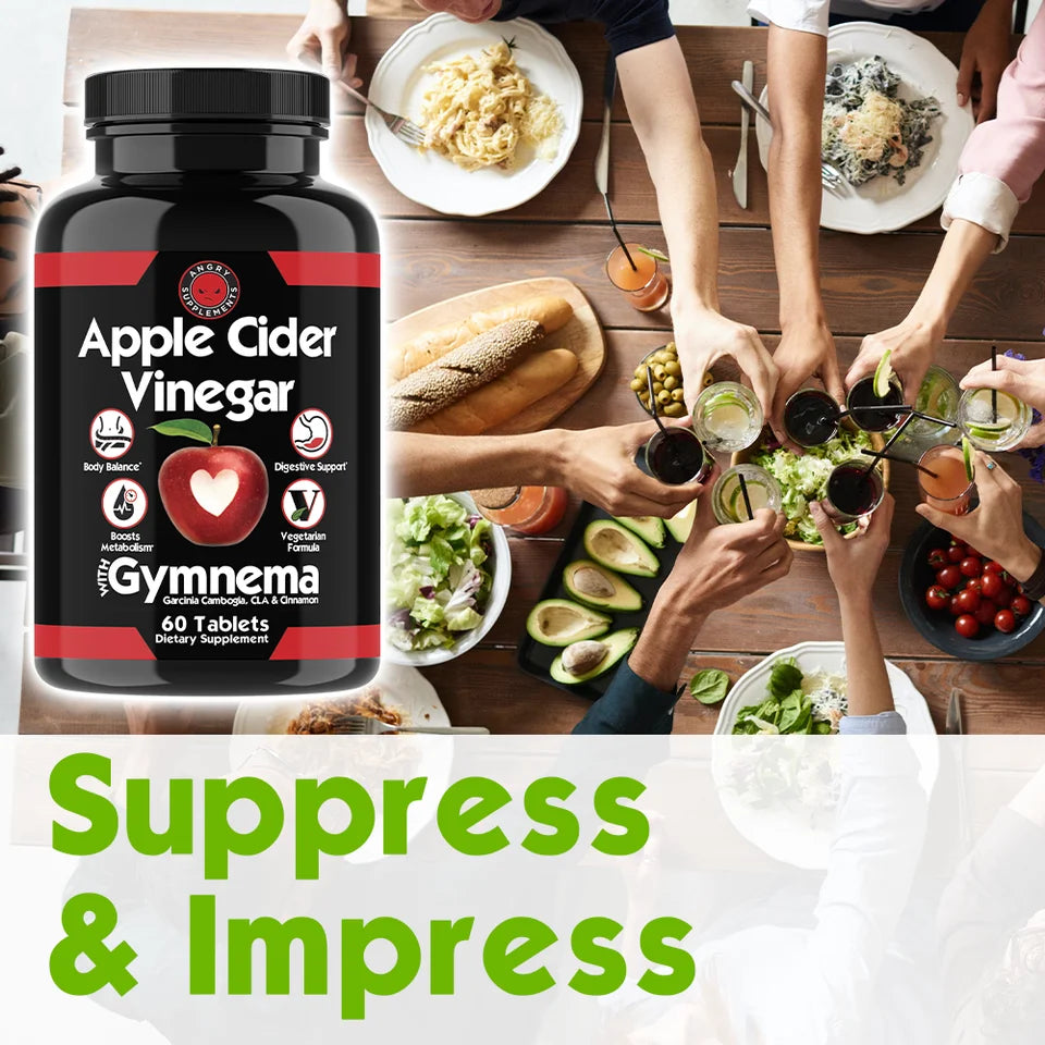 Apple Cider Vinegar Garcinia Pills 60 Tablets H2196