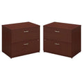 2 Piece Wood Filing Cabinet Set with 2 Drawer M2308