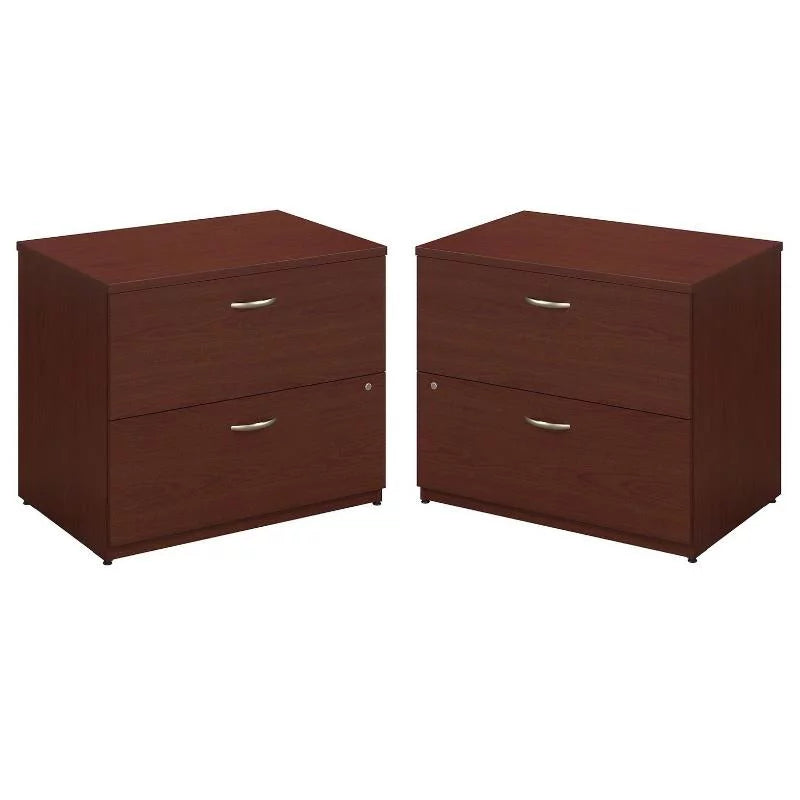 2 Piece Wood Filing Cabinet Set with 2 Drawer M2308