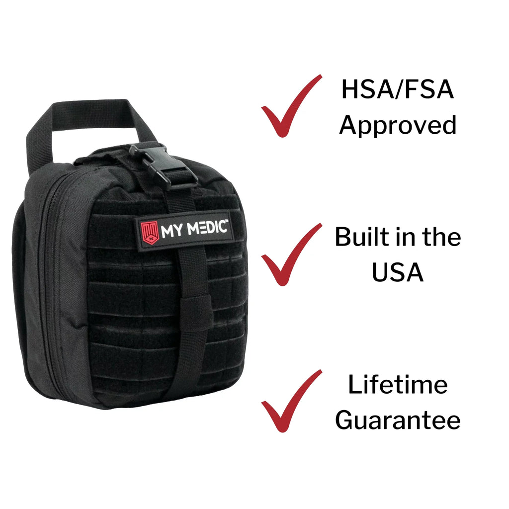 Black First Aid Kit P596