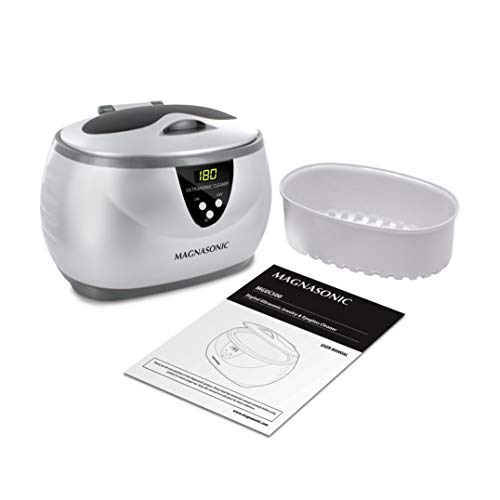 Ultrasonic Jewelry and Eyeglass Cleaner with Digital Timer 2 Pack A3589