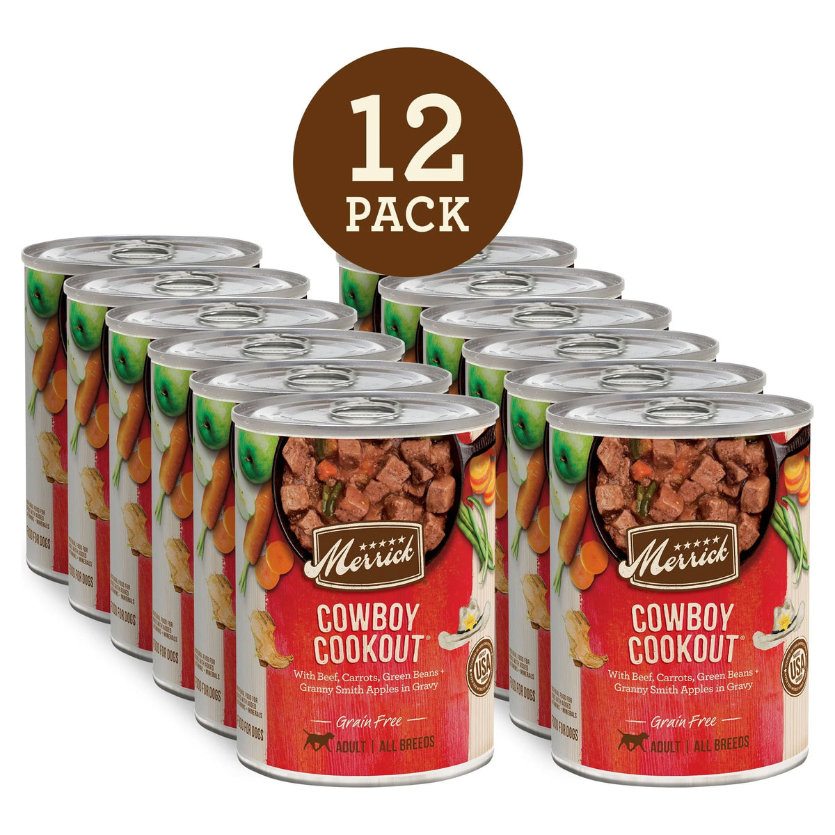 Grain Free Wet Dog Food 12.7 oz Cans Z49968