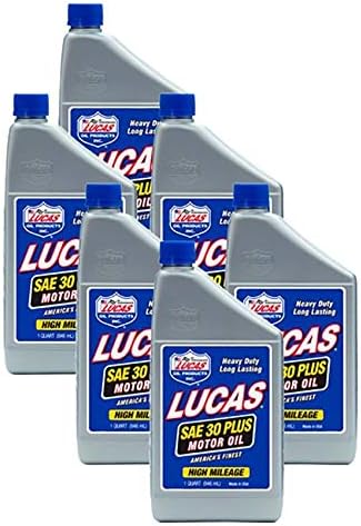 SAE 30W Petroleum Motor Oil 1 Quart 6 Pack Q25993