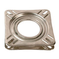 Non-Locking 360° Seat Swivel, 6.75" Square, Stainless Steel O2025