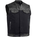 Leather & Canvas Vest Combo XL X2584