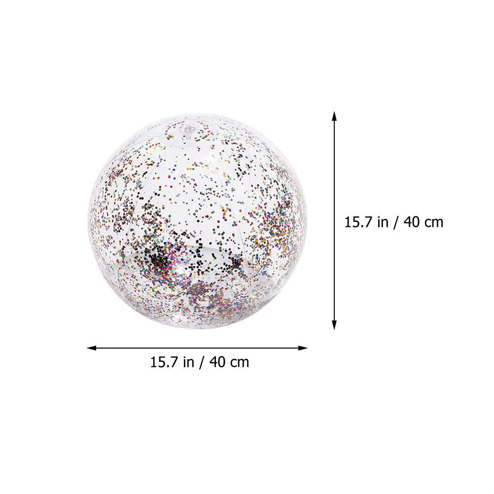 Transparent PVC Inflatable Beach Ball F68083
