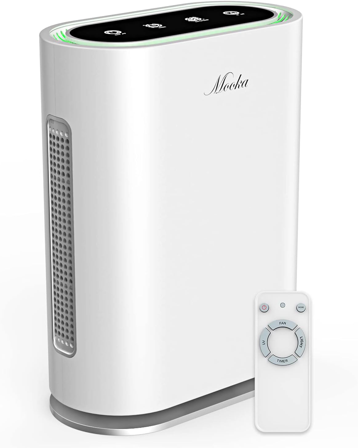TRUE HEPA+ Air Purifier, Auto Mode, Activated Carbon, Large Room 1,750 Sq Ft N48314