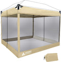 Mesh Screen Zippered Wall Panels for 10' x 10' Canopy K8227