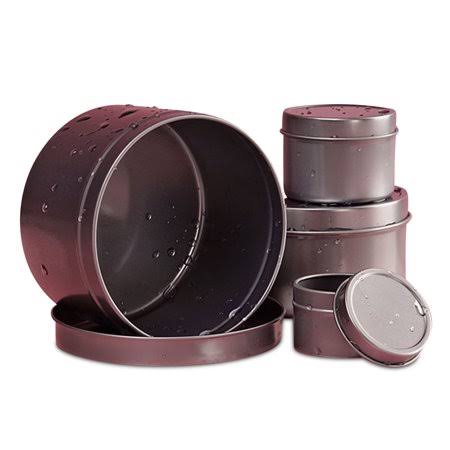 2 oz Deep Round Steel Tin Can D276087