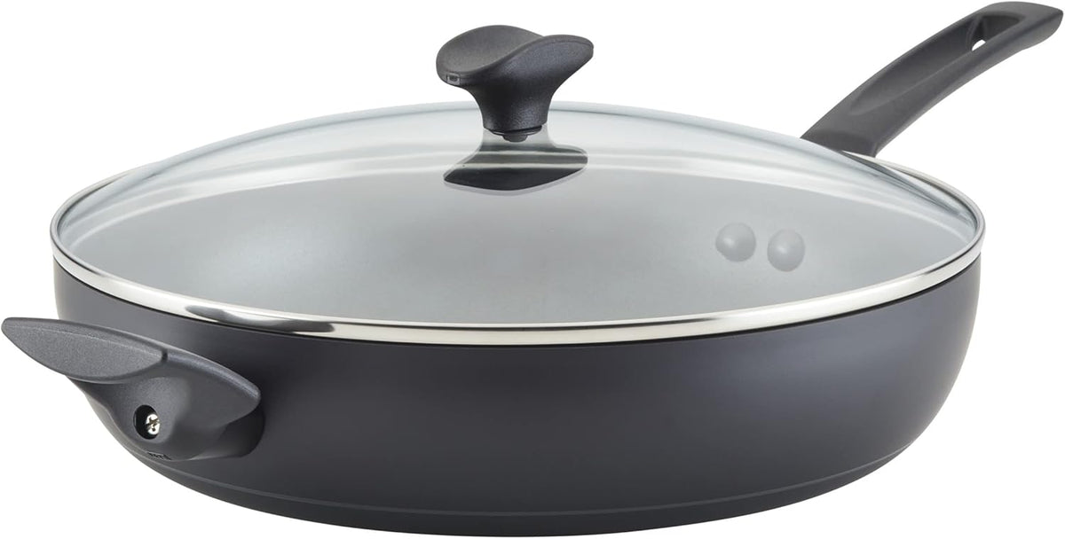 12.25 Inch Hard Anodized Nonstick Pan with Lid P5744