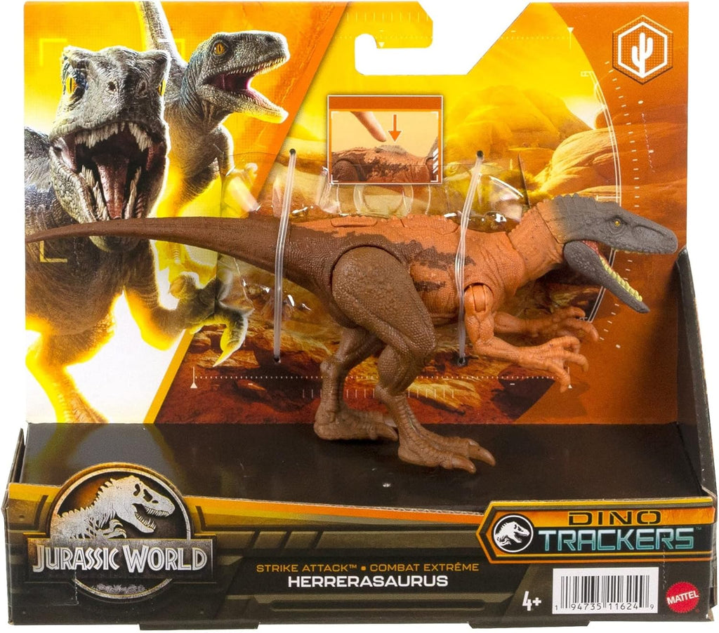 Jurassic World Herrerasaurus Dinosaur Action Figure with Attack Feature & Movable Joints W429837