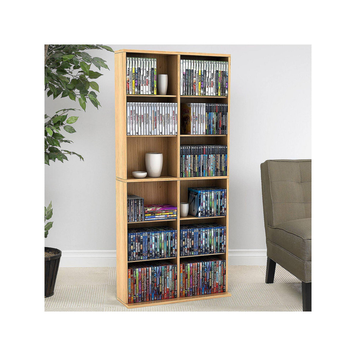 Maple Media Cabinet P644