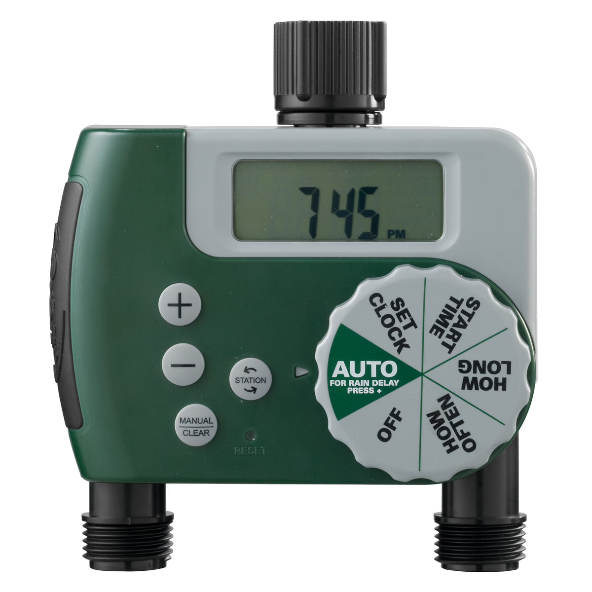 LCD 2-Port Digital Hose Faucet Timer F21569