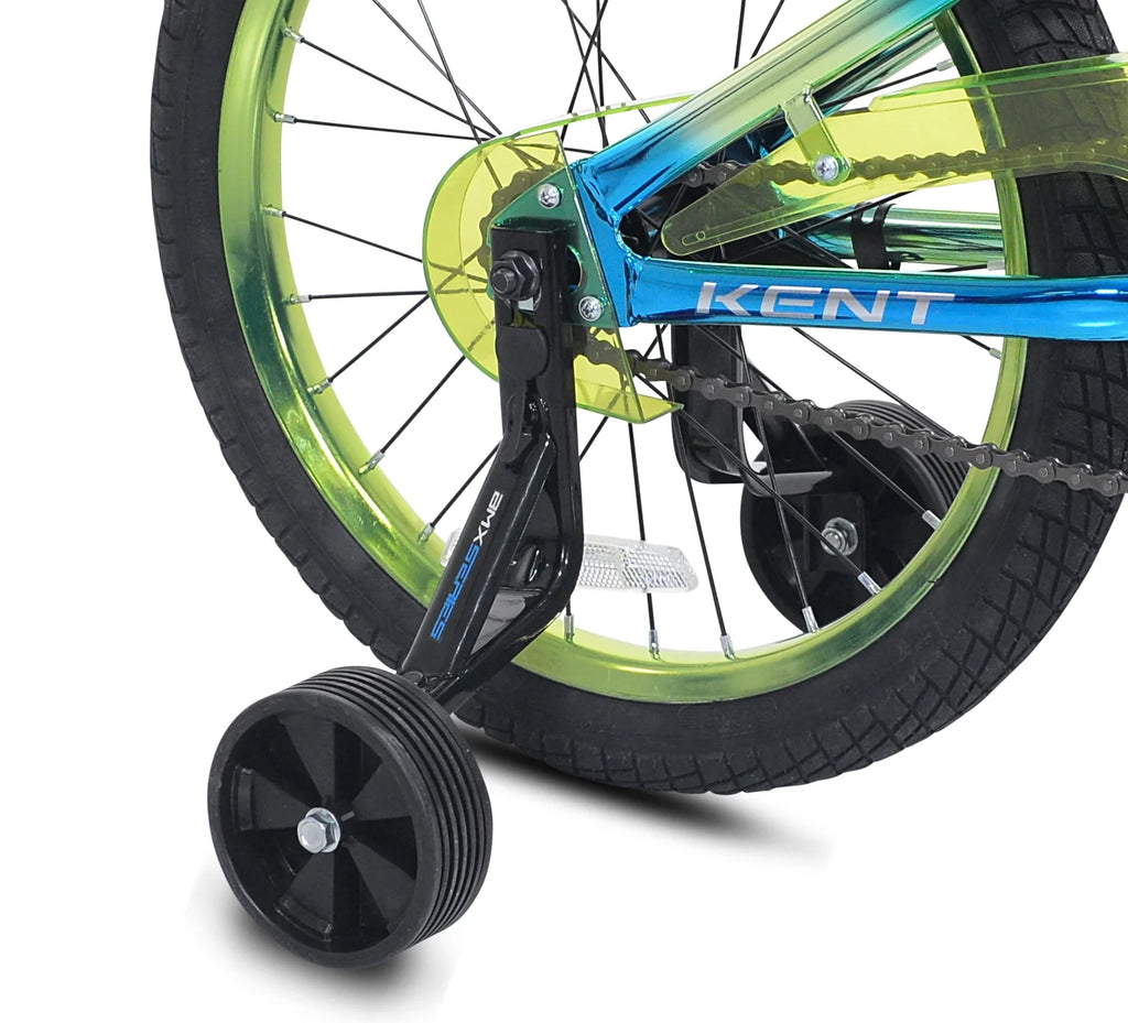 Blue Green Boys BMX Child Bike L8497