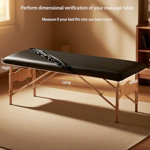 Washable Leather Massage Table Cover Protector K5713