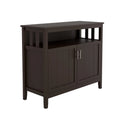 Brown Kitchen Storage Sideboard and Buffet Server Cabinet W614435