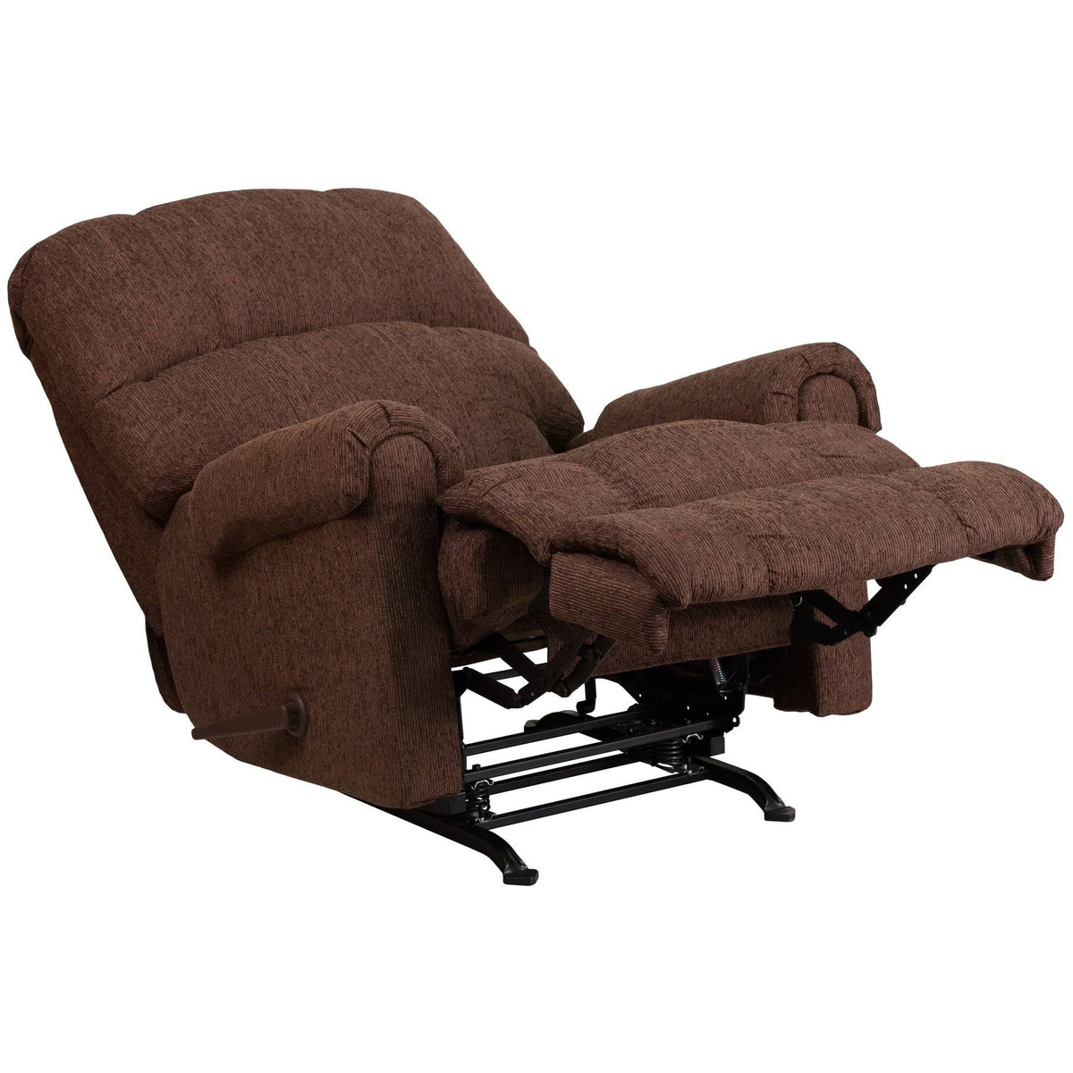 Chocolate Chenille Rocker Recliner S403890