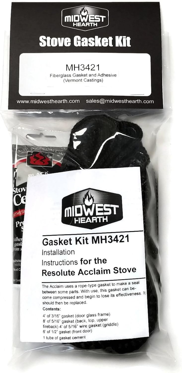 Gasket Kit for Wood Stoves Pack of 2 B853