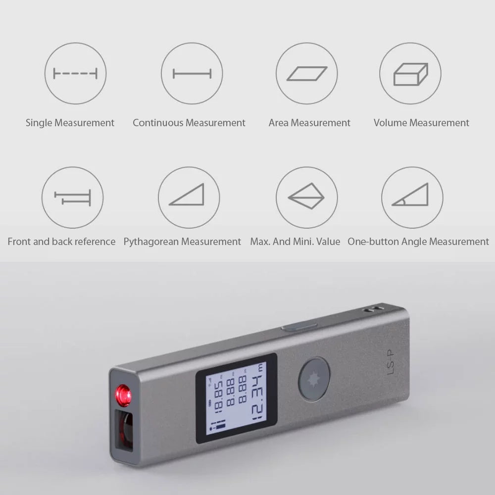 Handheld Portable High Precision USB Fast Charge Range Finder 40M Y952077