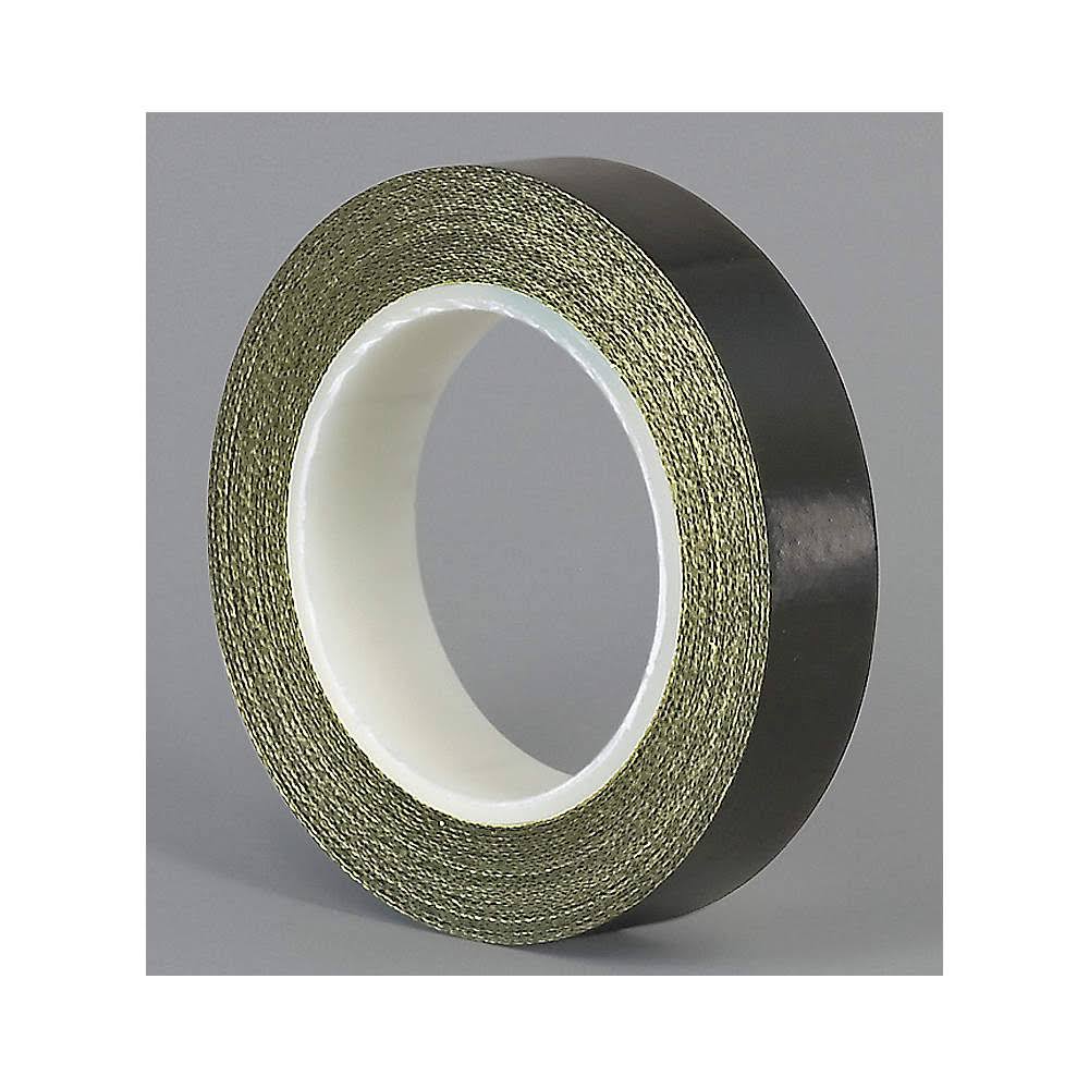 Antistatic Tape, 4 in x 18 yd, 8 mil, Black P709