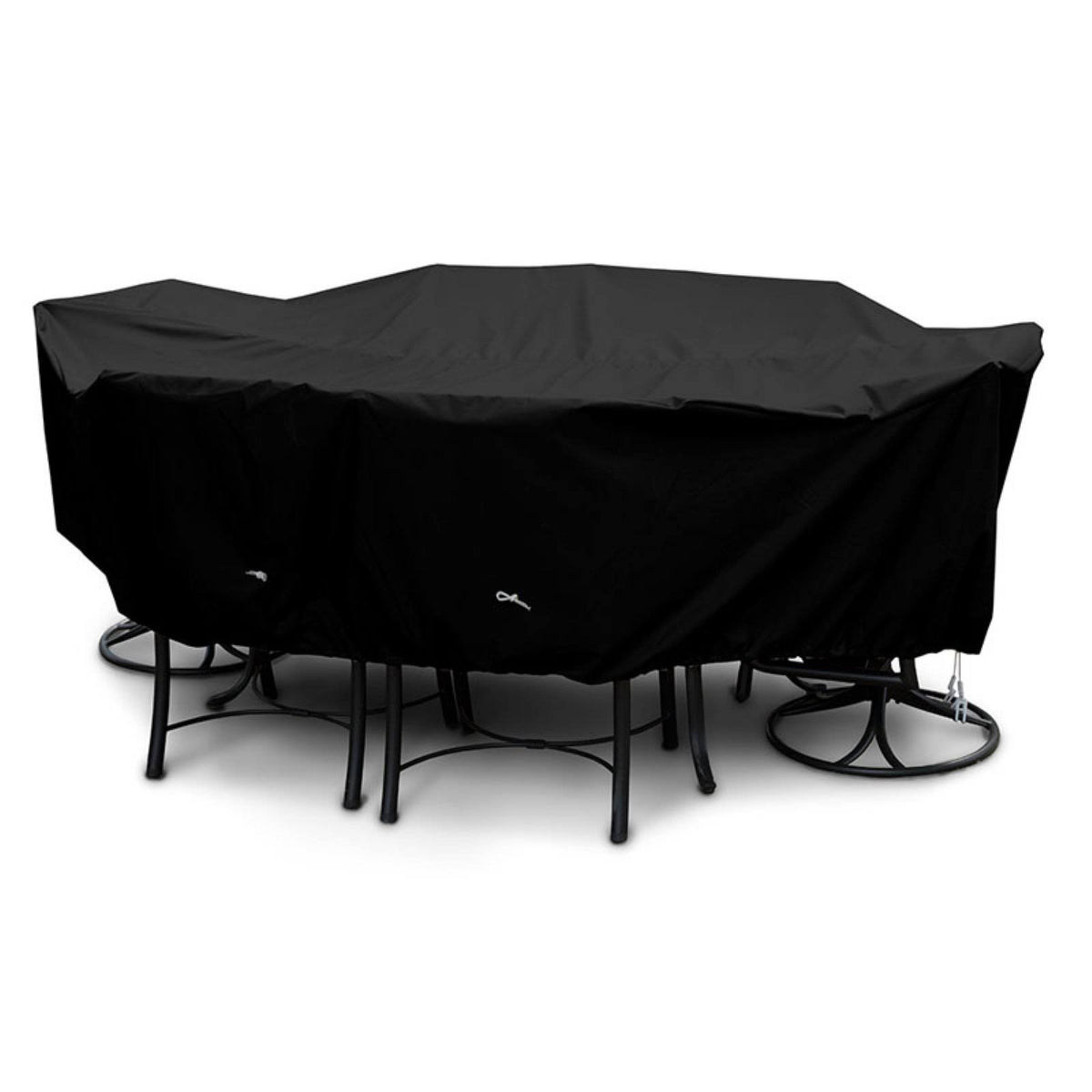 Medium High Back Dining Set Cover Weathermax Black C987
