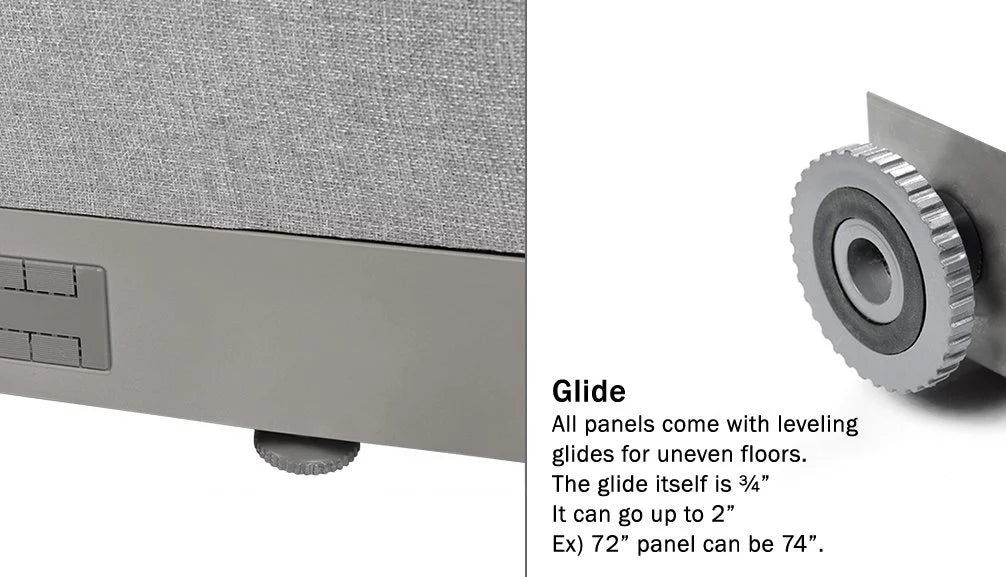 114"W x 72"H Wall Mounted Room Divider U144246