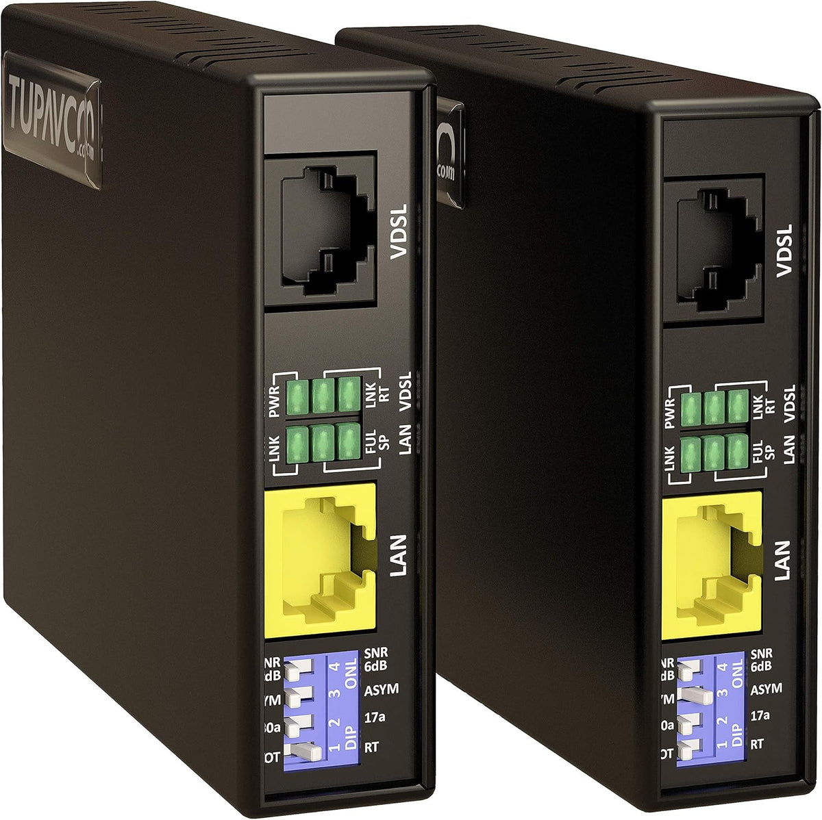 Ethernet Extender Kit Over Phone Line or CAT5/CAT6 Cable up to 7000ft F58600