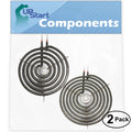 2-Pack 8 inch 6 Turns & 6 inch 5 Turns Surface Burner Elements S215013