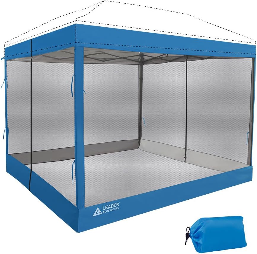 Mesh Screen Zippered Wall Panels for 10' x 10' Canopy K8227